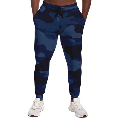 Camo Sweatpants | Unisex | Deep Blue Camouflage