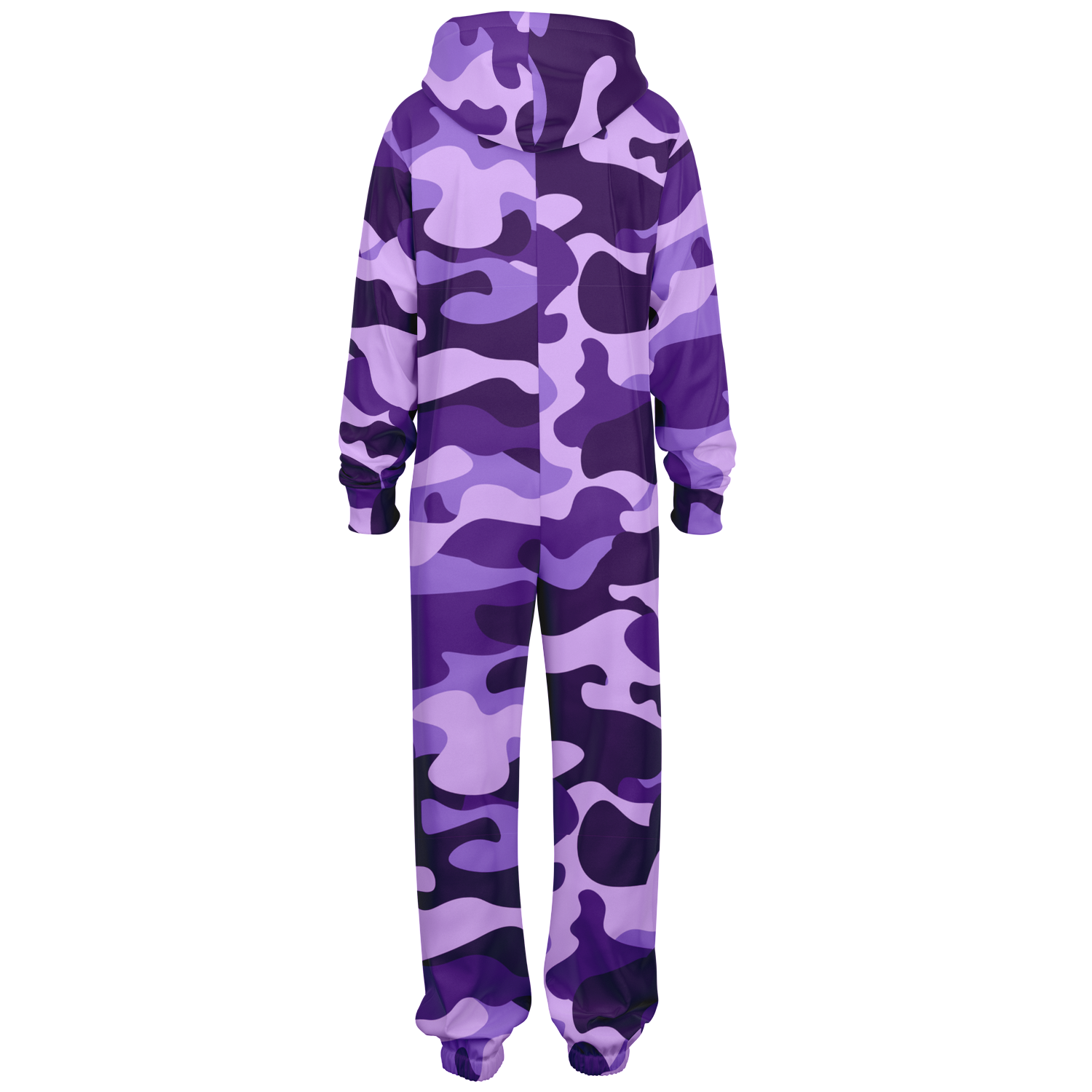 Camo Onesie | Purple, Blue and Mauve Camouflage