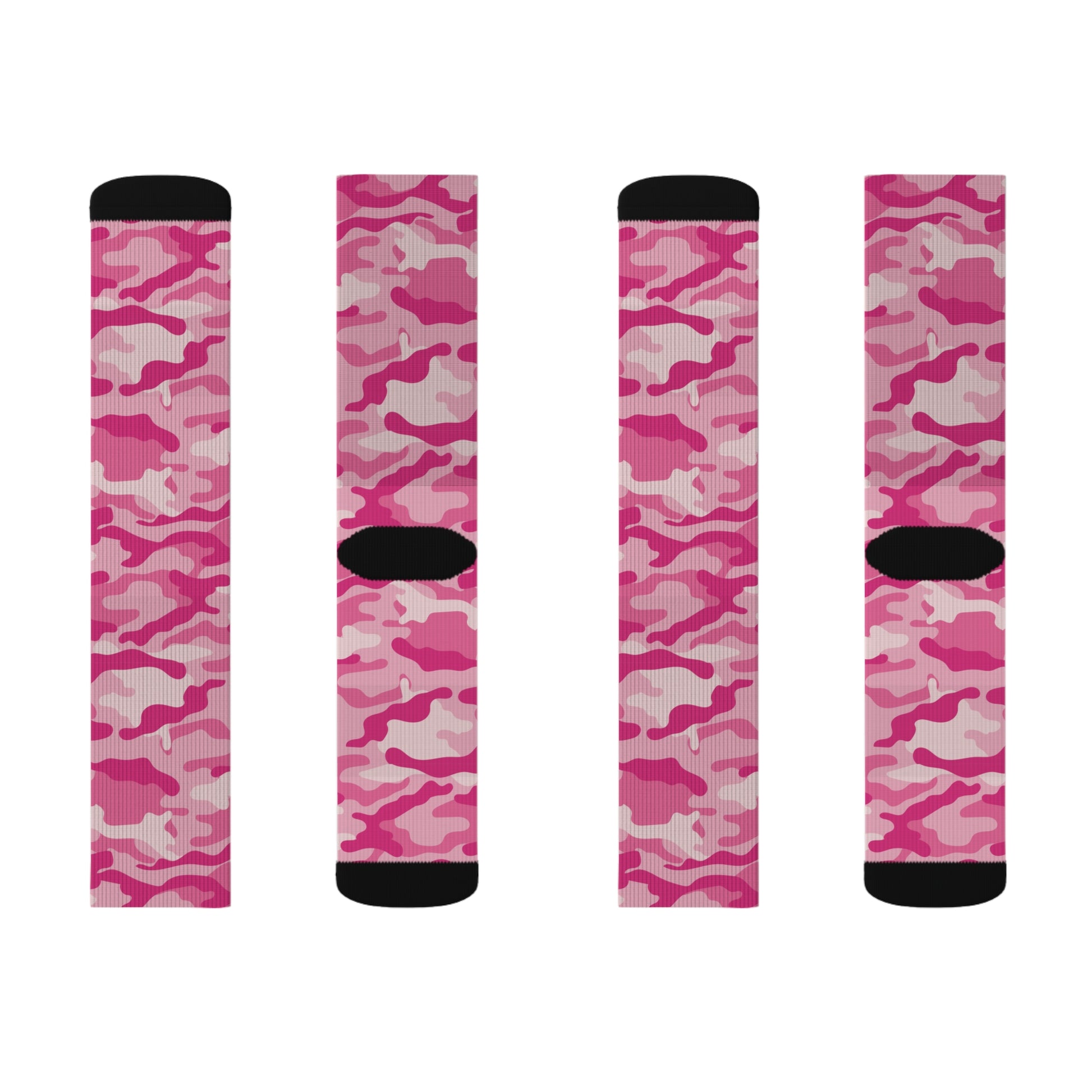 Camo Socks | Lavender Pink Camouflage