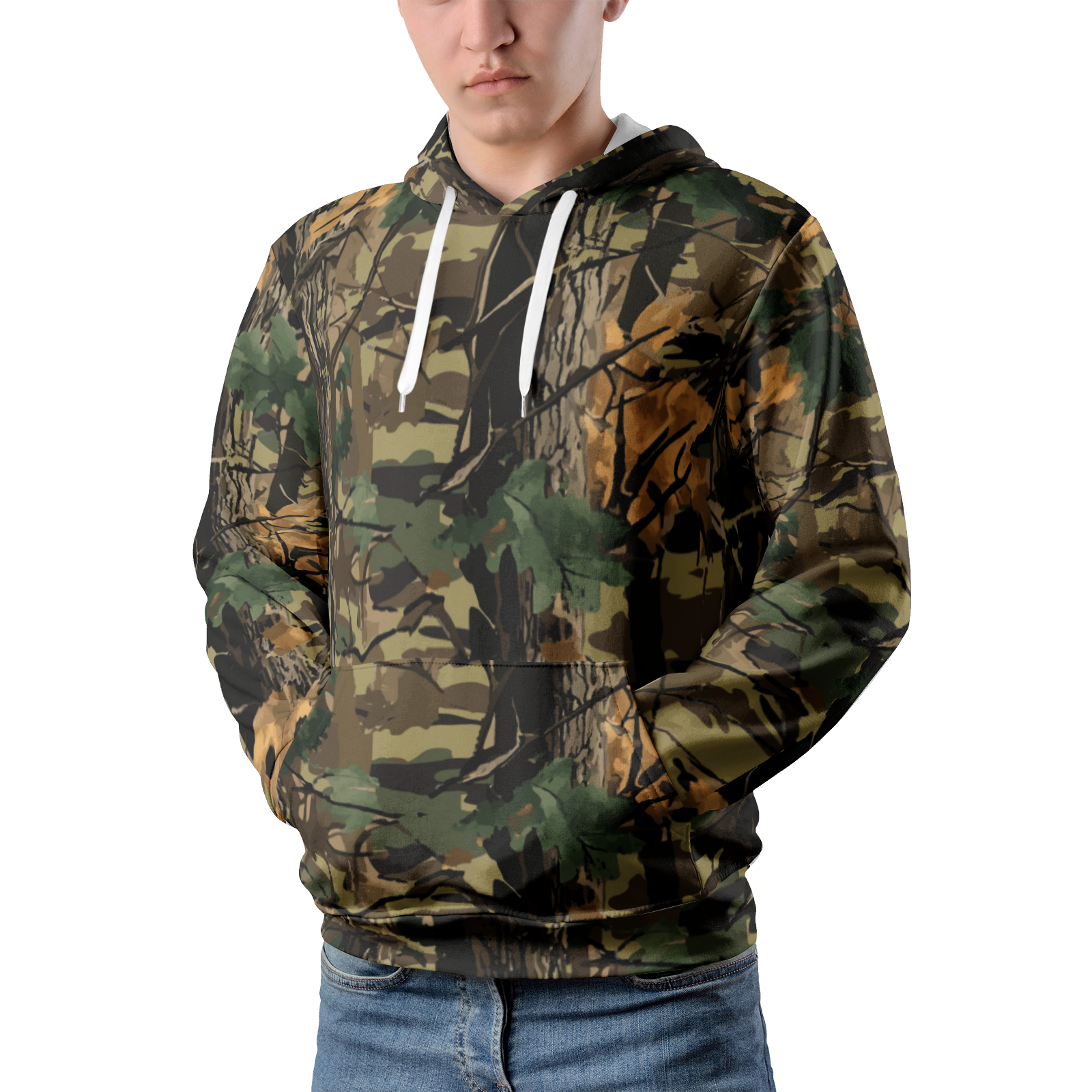 Forest Green Hoodie | Unisex | Hunting Camouflage