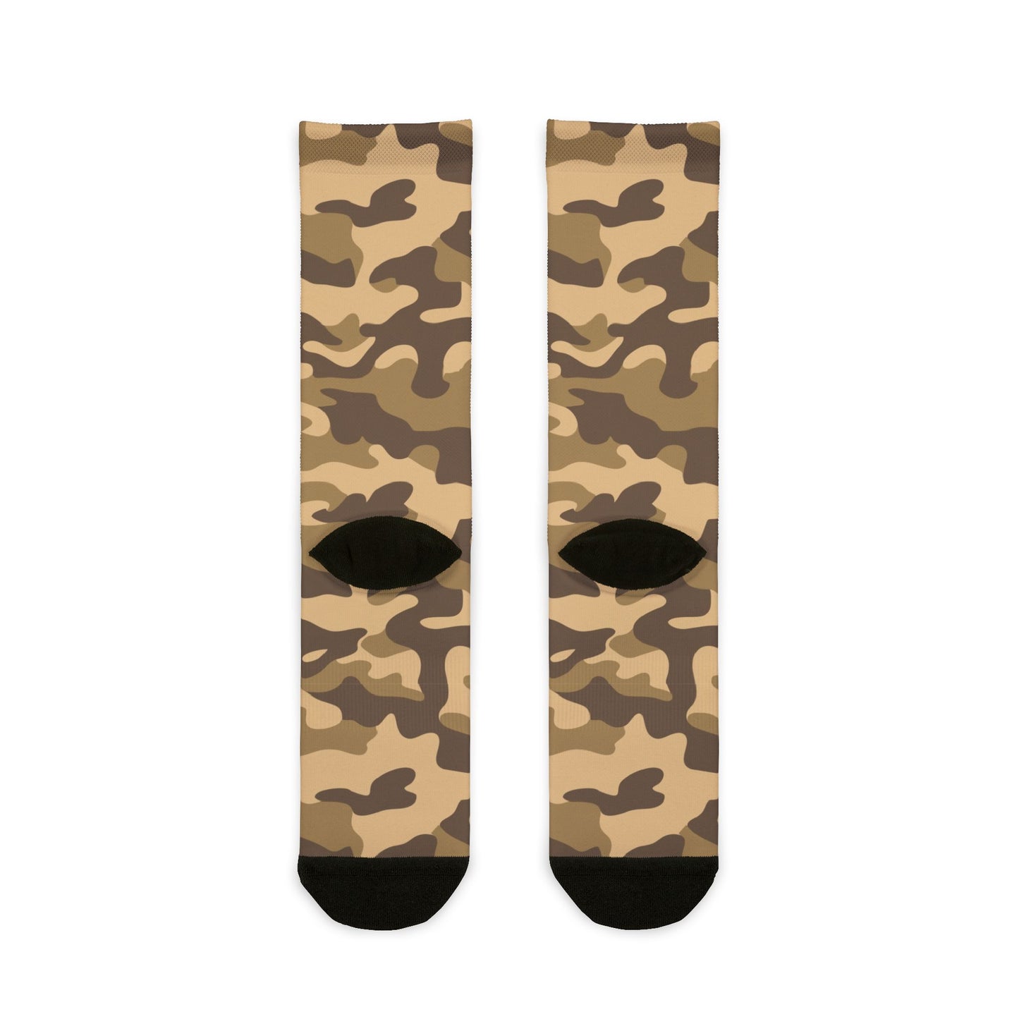 Camo Socks | Khaki | Sublimation Crew