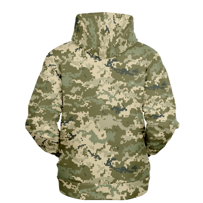 Ukraine Camo Hoodie | Green Military Camouflage