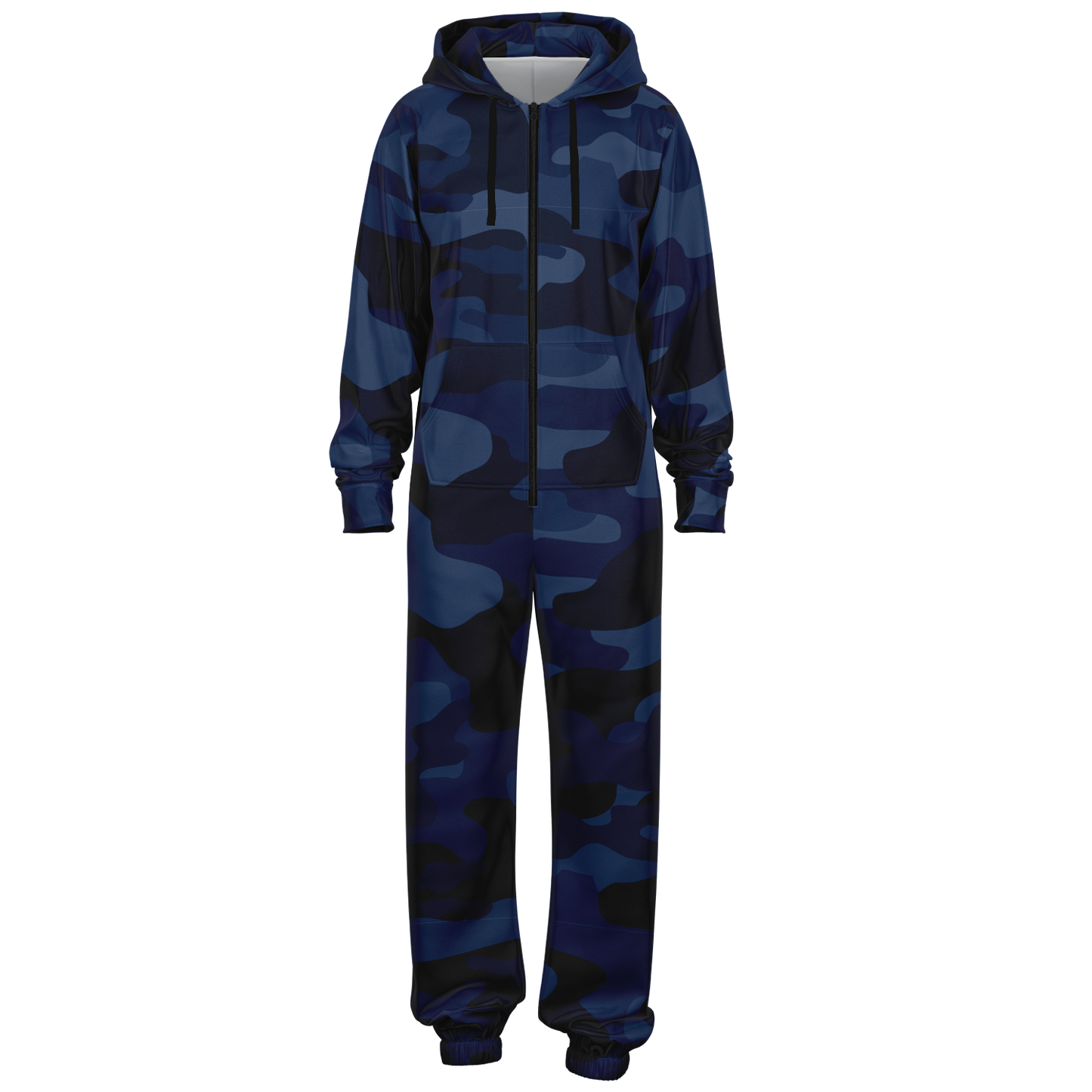 Camo Onesie | Deep Blue Camouflage