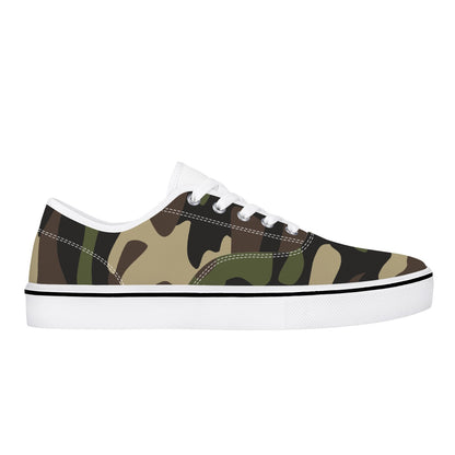 Camo Skate Shoes | Classic Green Camouflage