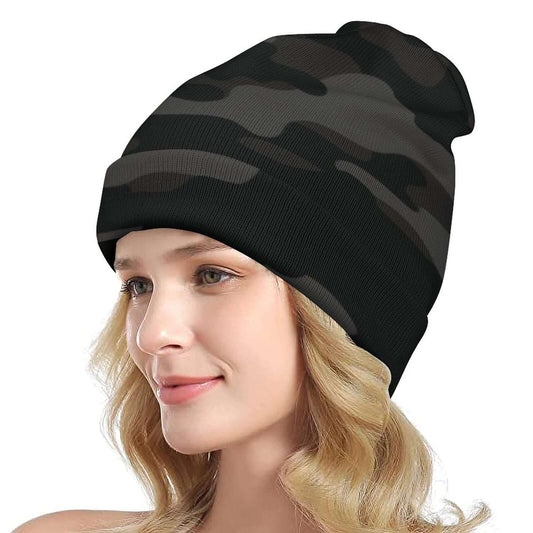 Camo Beanie | Black Camouflage