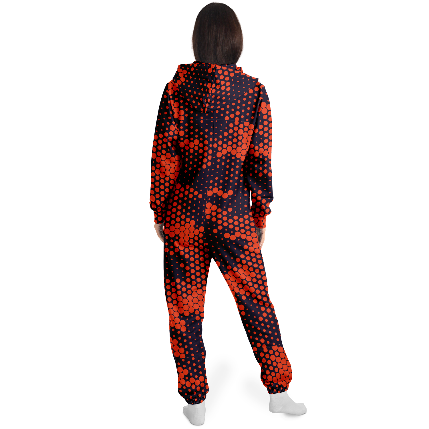 Camo Onesie | Orange and Blue Digital Camouflage