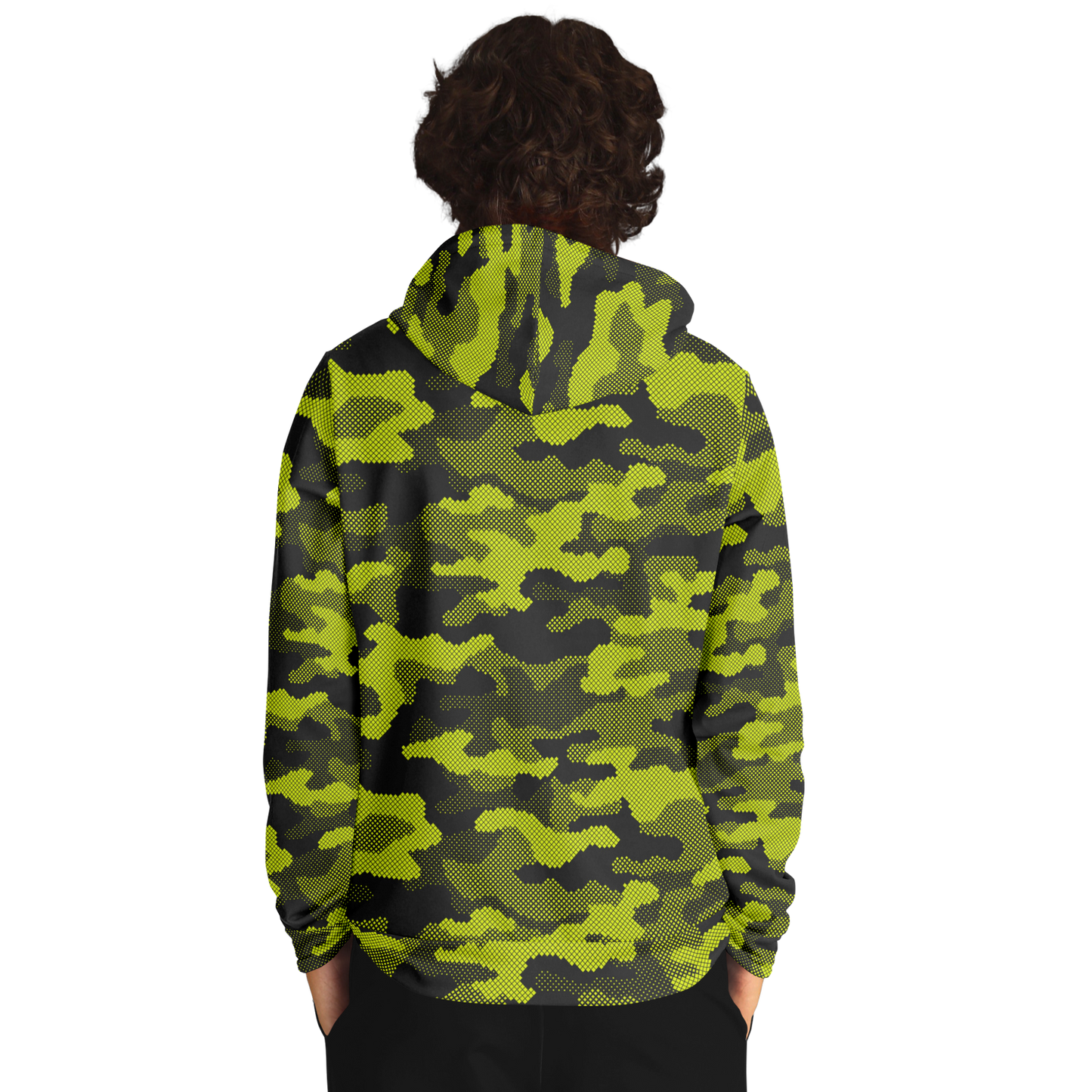 Green Dotted Camo Hoodie | Military Camouflage