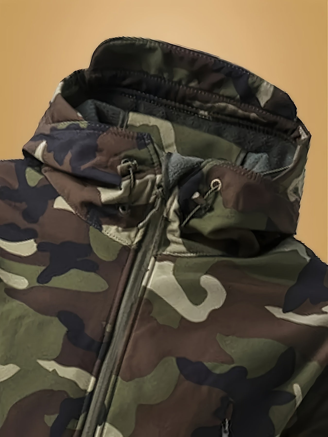 Men's Camo Softshell Jacket | Waterproof Hooded Outdoor Gear