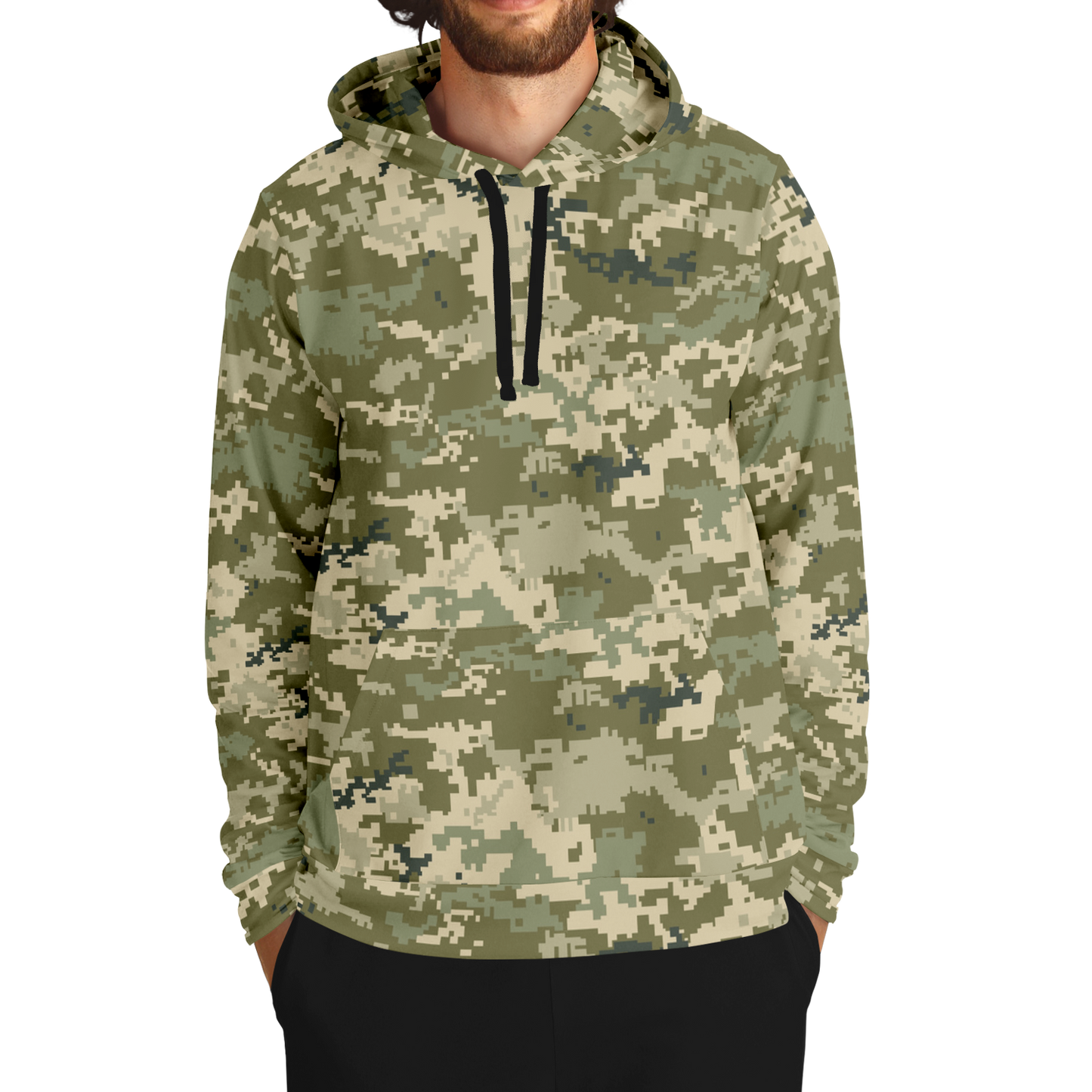 Ukraine Camo Hoodie | Green Military Camouflage