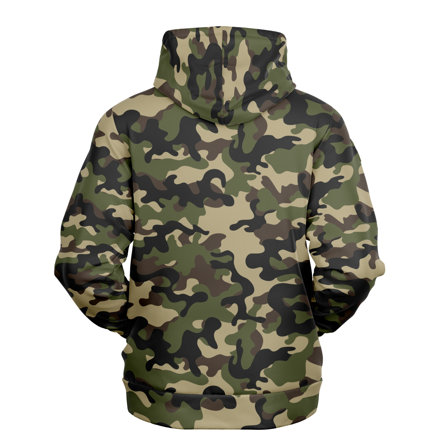 Brown Camo Hoodie | Classic Military Camouflage