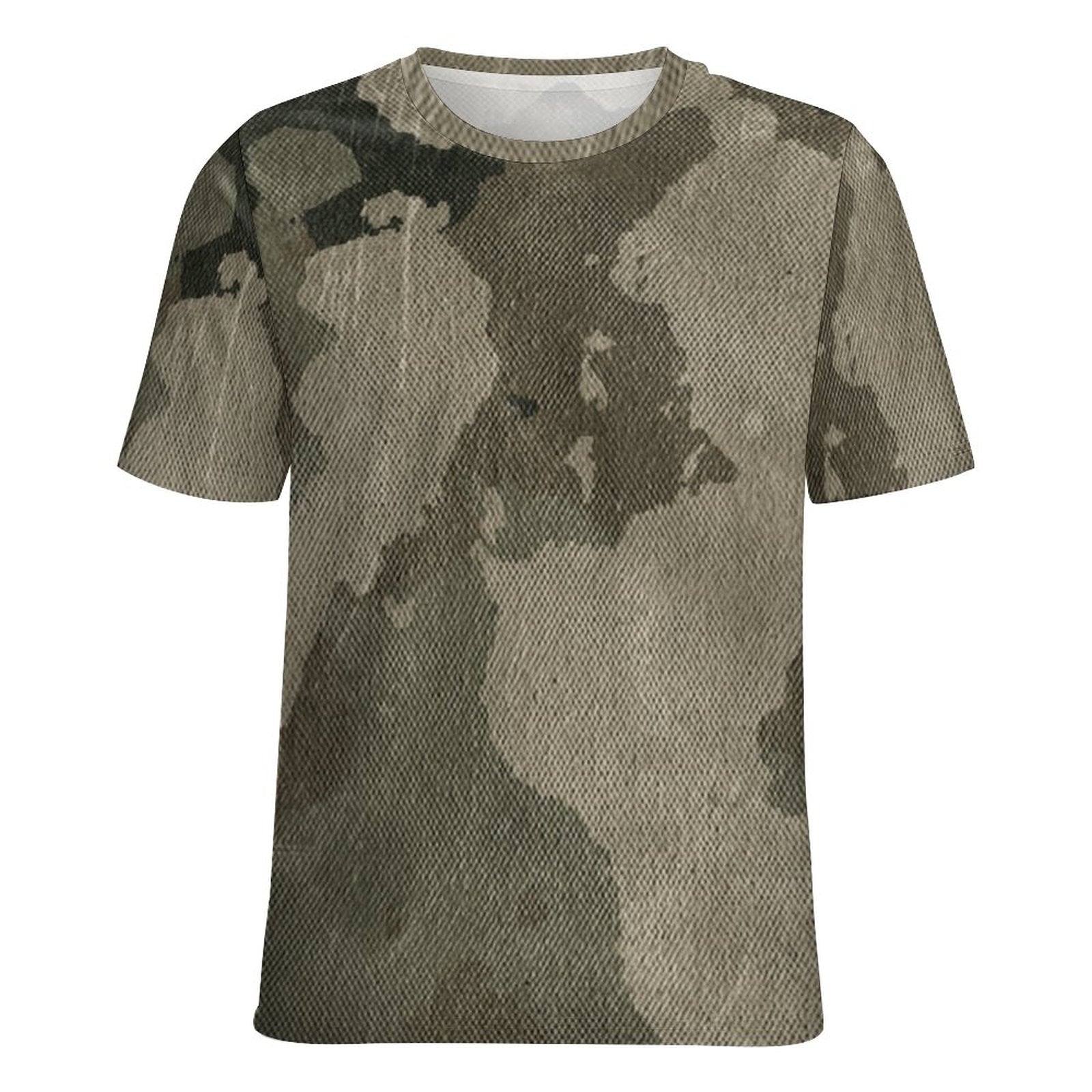 Camo Shirt | Dirty Old Brown Camouflage T