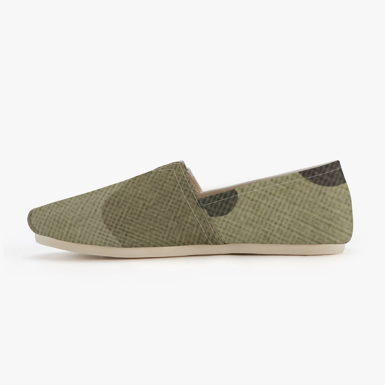 Camo Toms | Green Fabric Camouflage Canvas Shoes