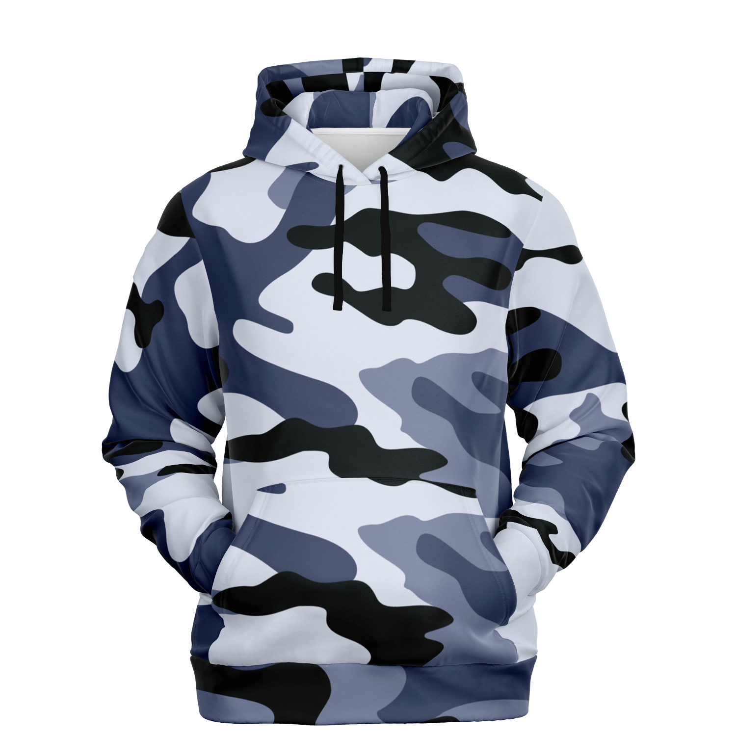 Camo Hoodie | Light Blue Camouflage Pullover