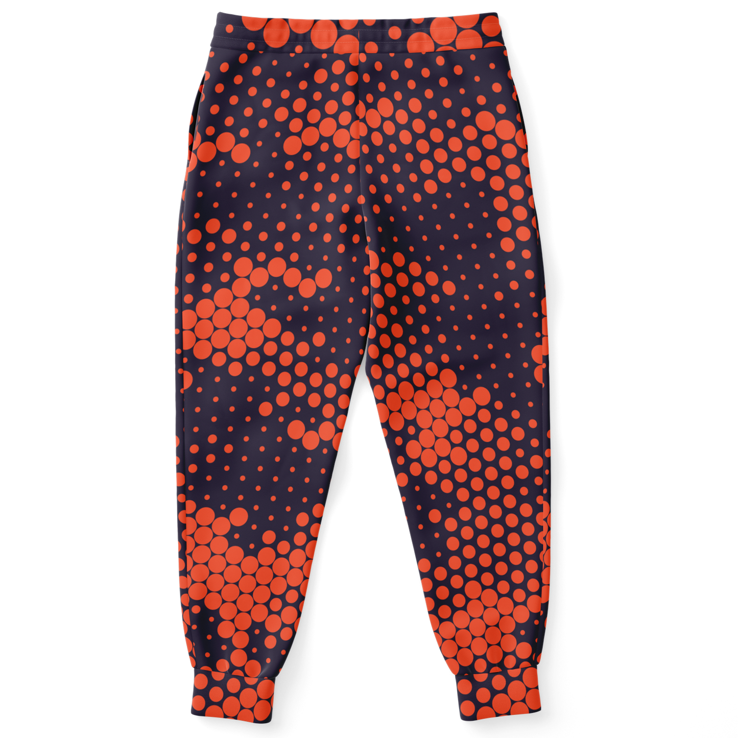 Camo Joggers | Unisex | Orange & Blue Digital