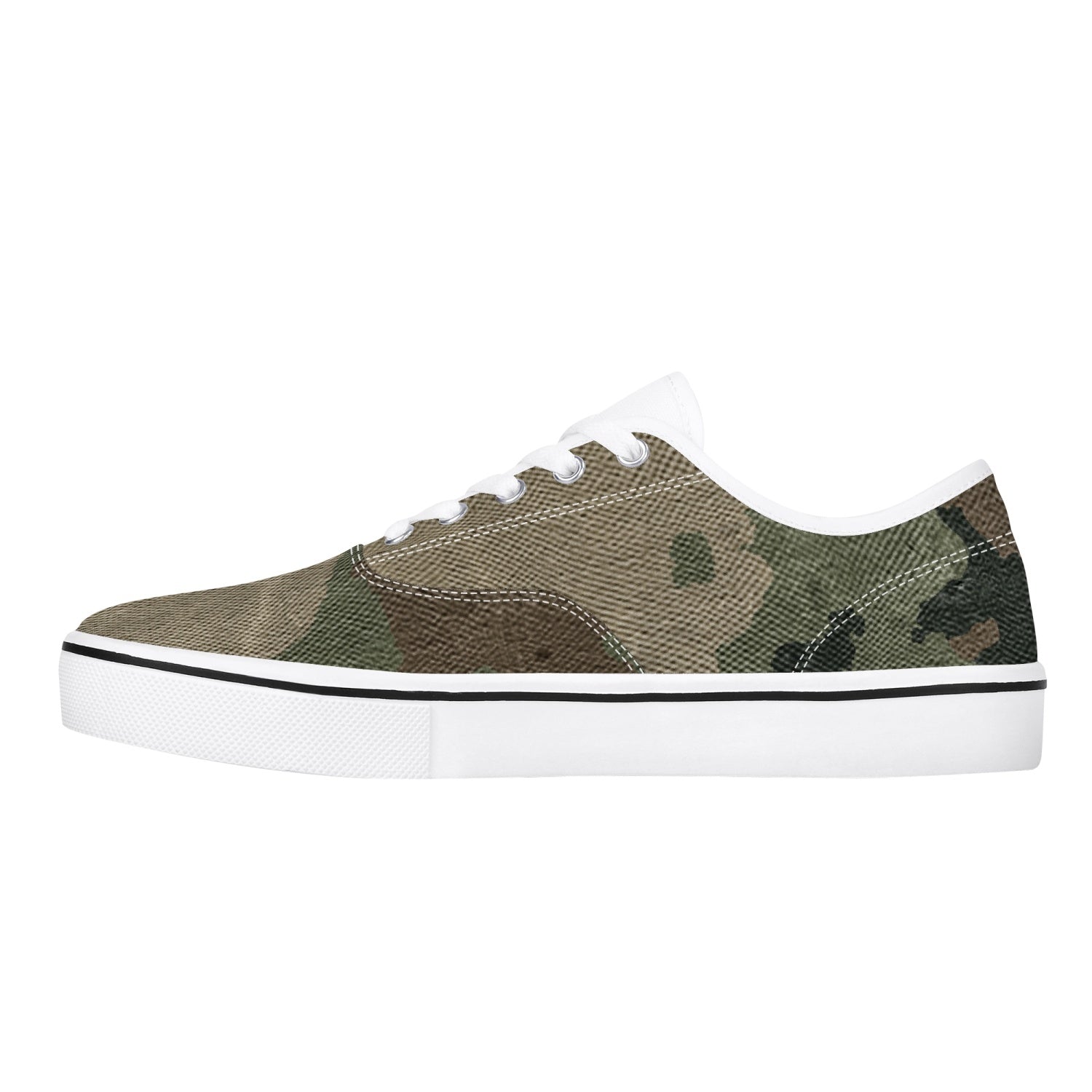 Camo Skate Shoes | Dirty Brown Camouflage