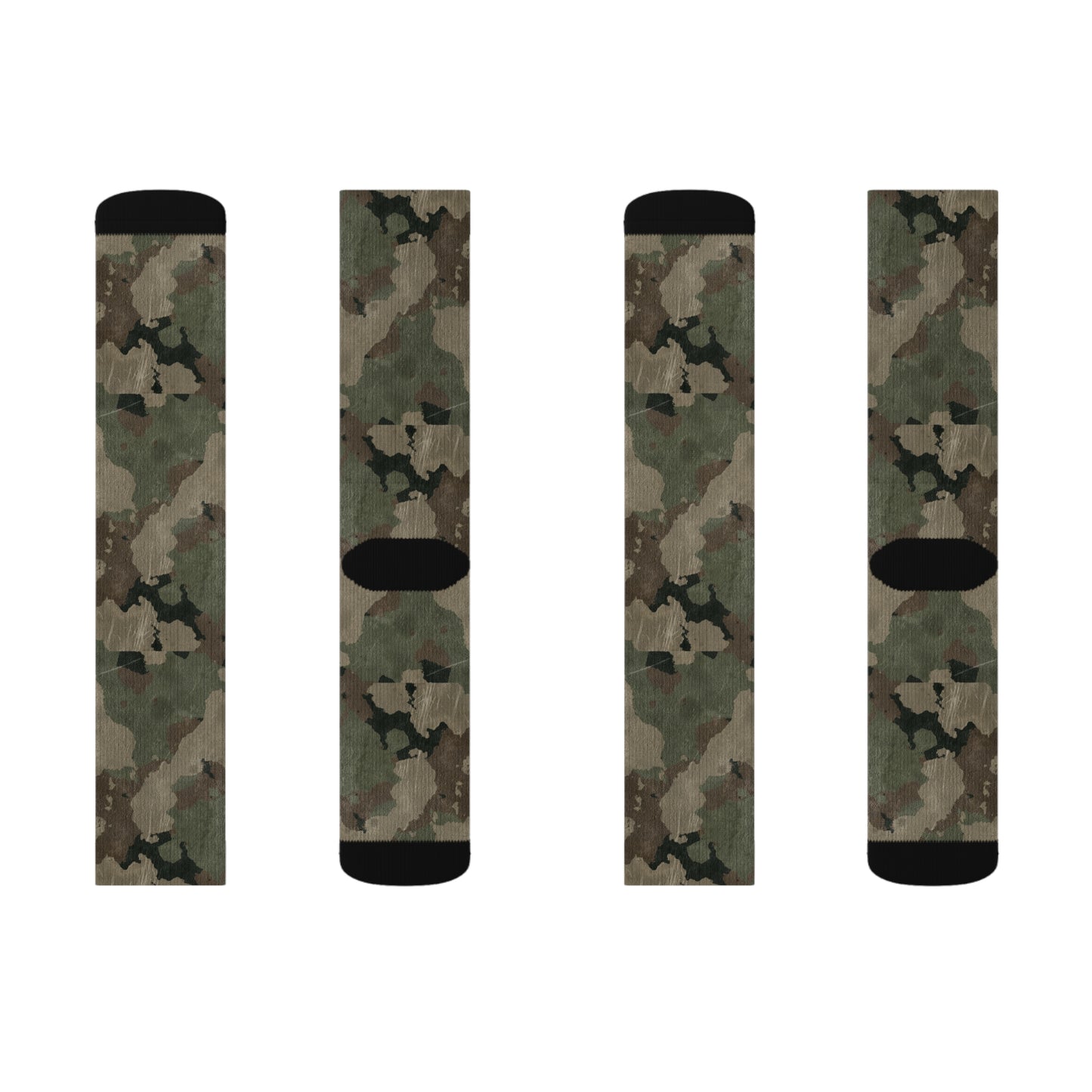 Camo Socks | Dirty Brown Camouflage