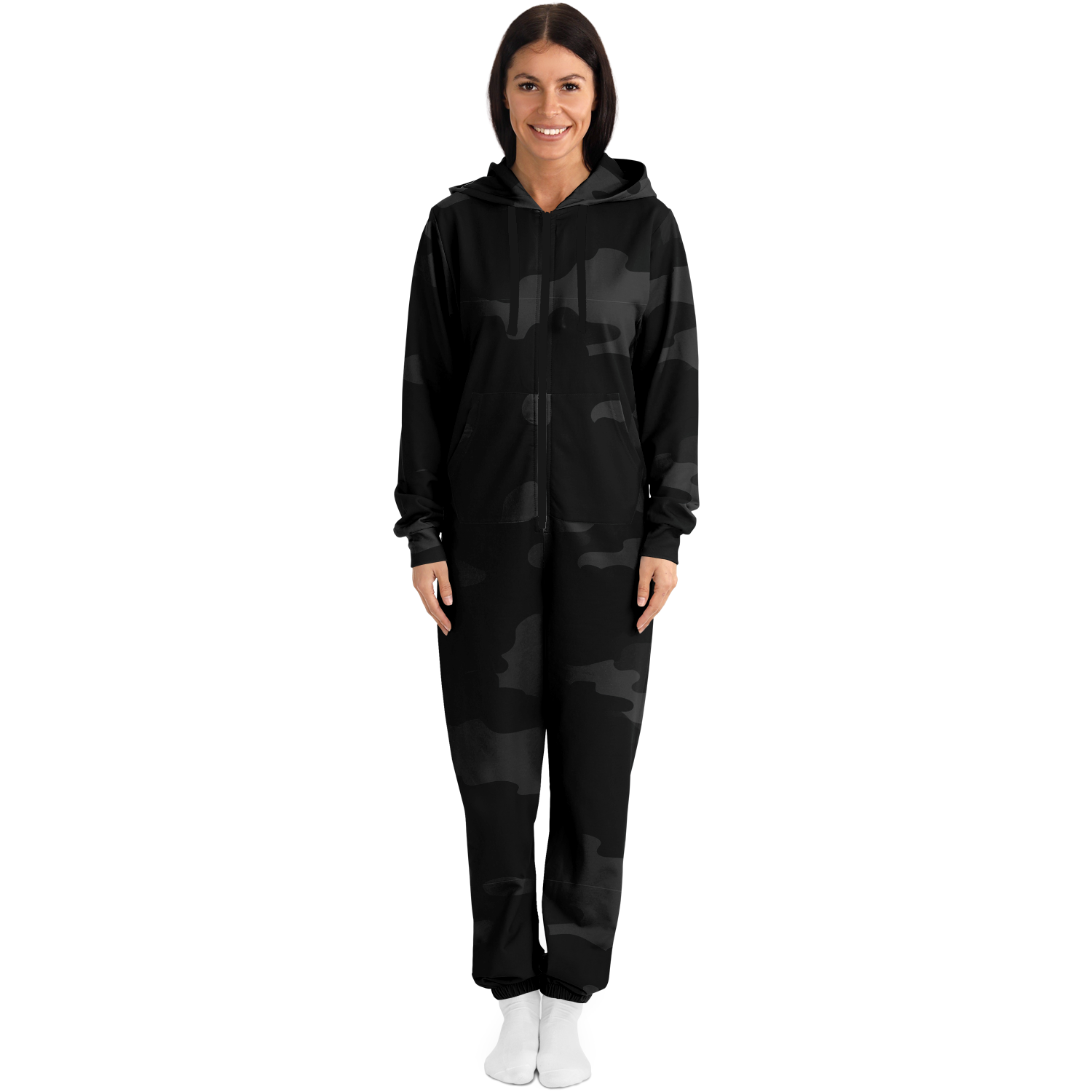 Camo Onesie | Black Camouflage