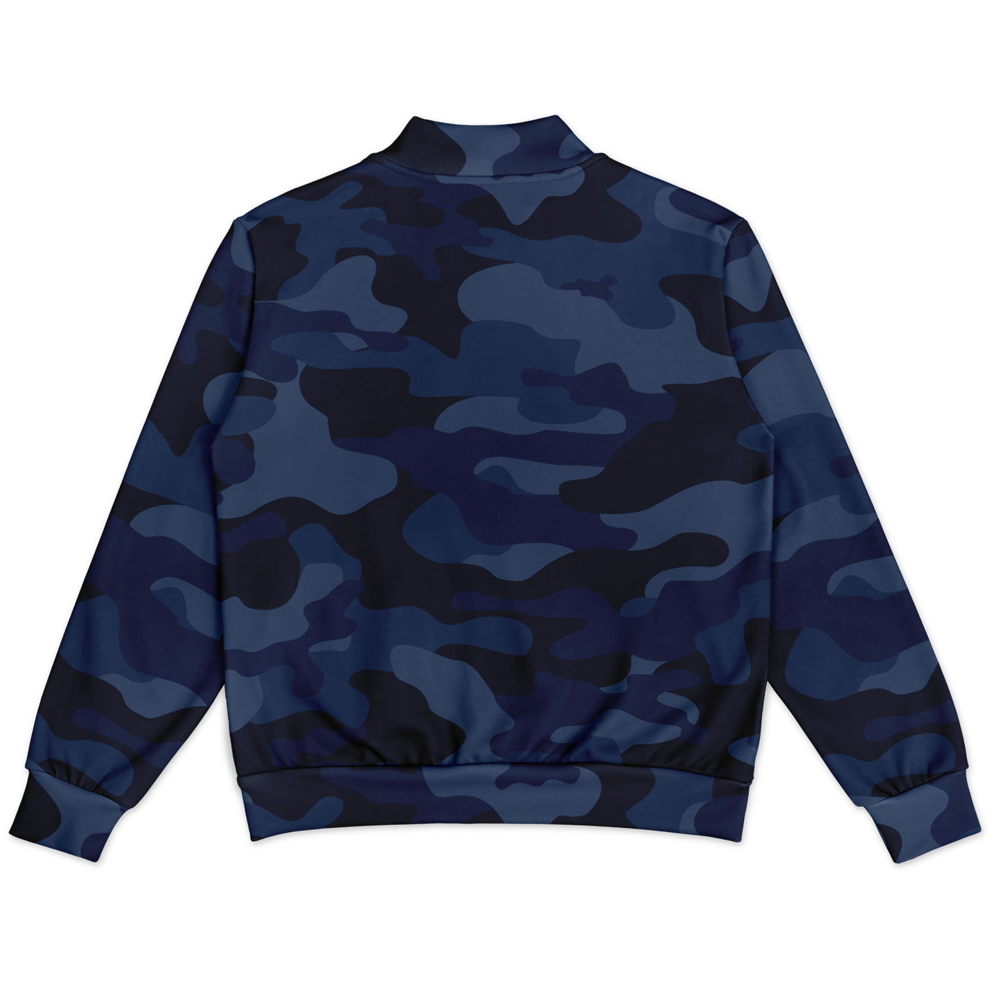 Baseball Jacket | Deep Blue Camouflage | Heavyweight Coat