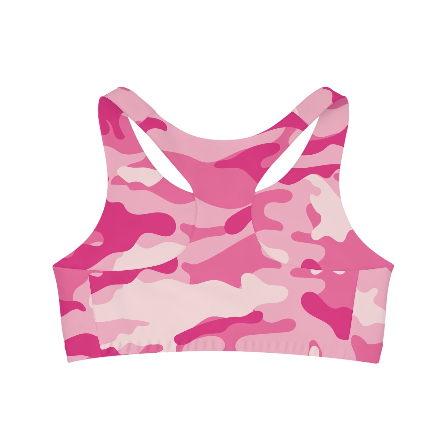 Camo Bra | Lavender Pink Sports Camouflage