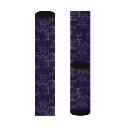 Camo Socks | Blue Led Camouflage