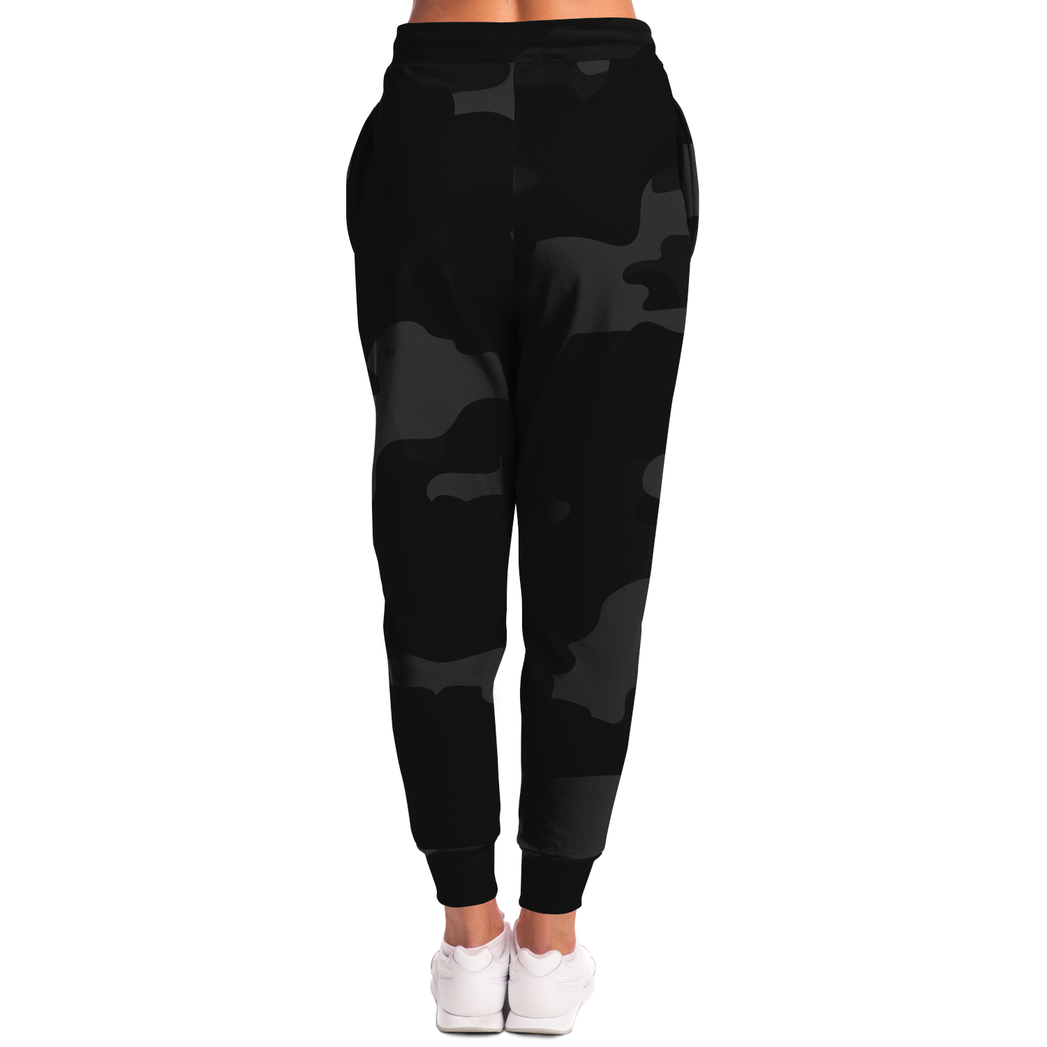 Camo Sweatpants | Unisex | Black Camouflage