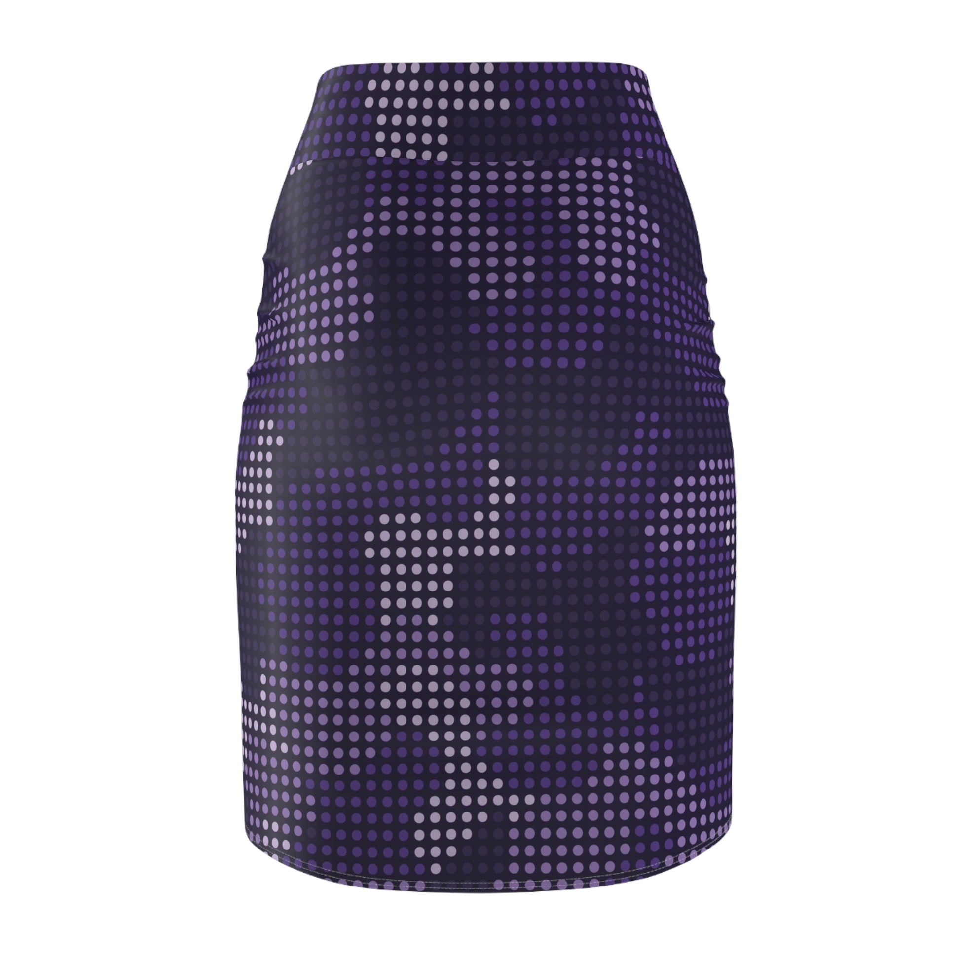 Camo Mini Skirt | Pencil Cut | Blue LED