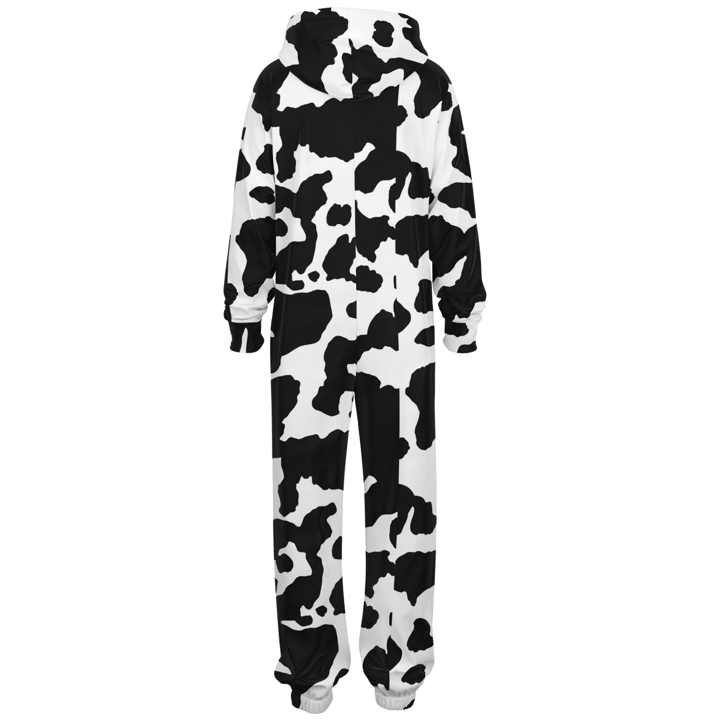 Camo Onesie | Black and White Camouflage Cow Print