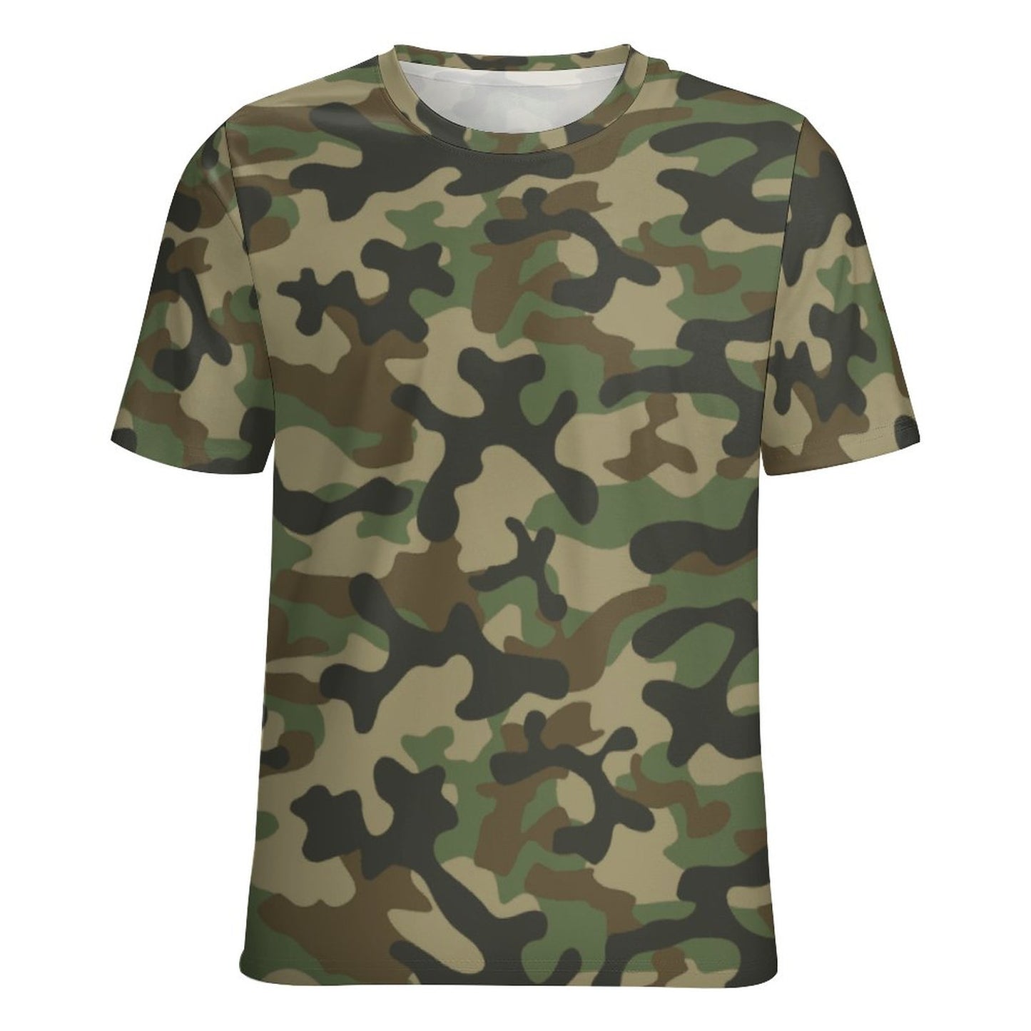 Camo Shirt | Military Brown Camouflage T