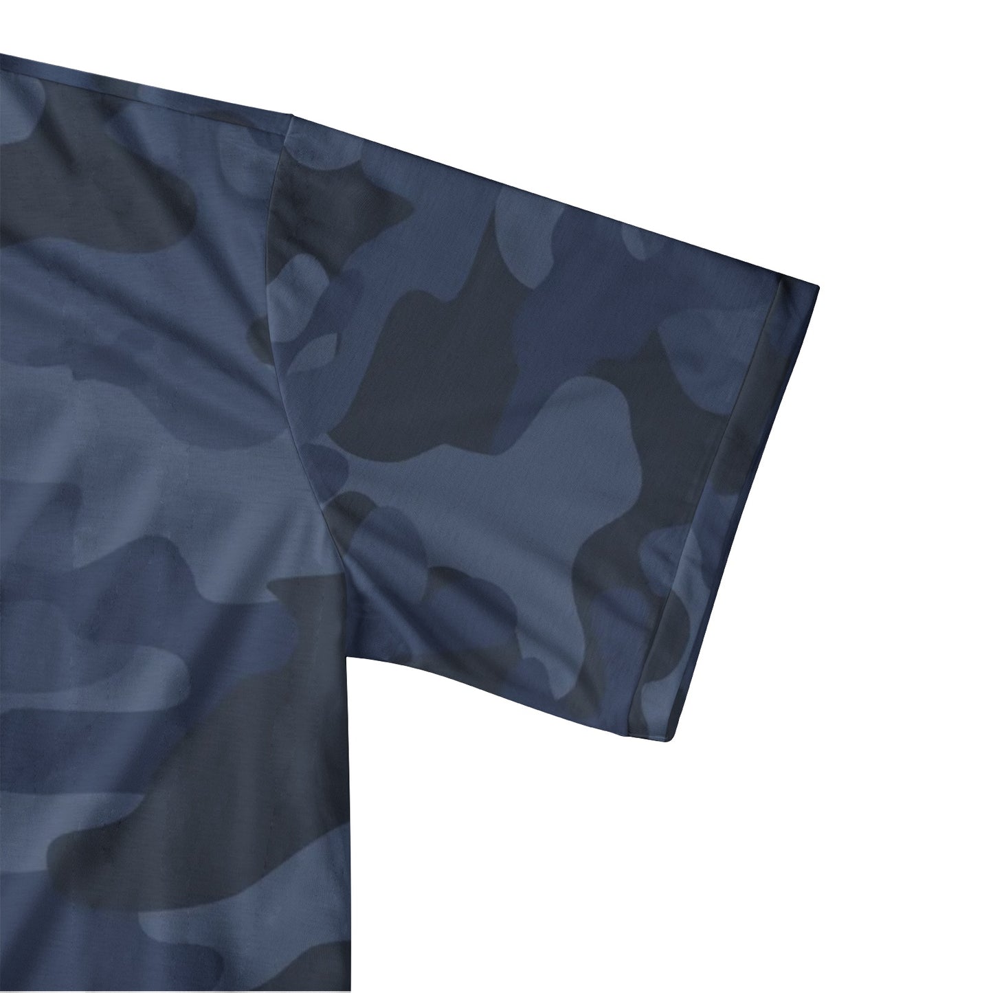 Camo Golf Shirt | Deep Blue Camouflage