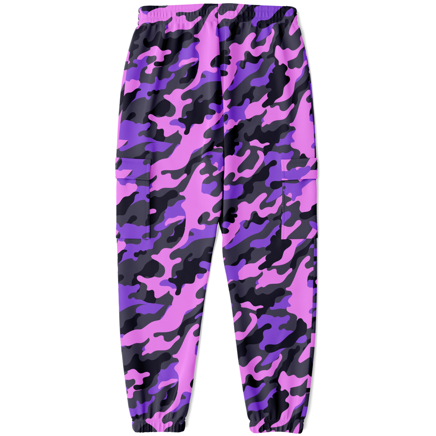 Pink Camo Cargo Pants | Black & Indigo | Unisex