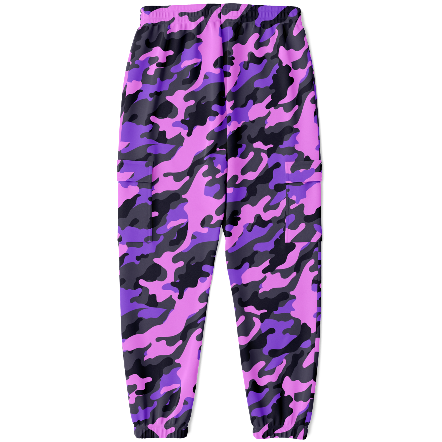 Pink Camo Cargo Pants | Black & Indigo | Unisex