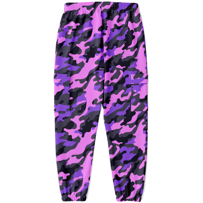 Pink Camo Cargo Pants | Black & Indigo | Unisex