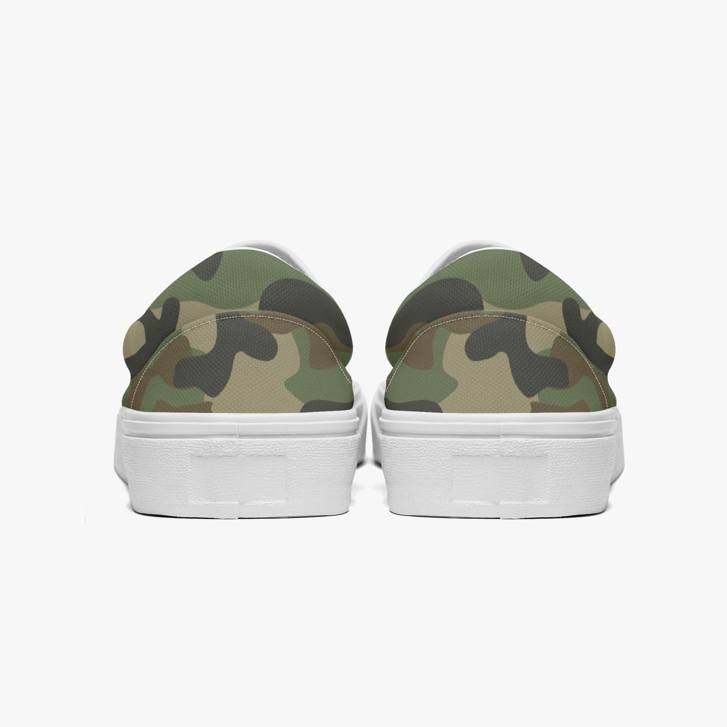 Camo Slip-On Shoes | Military Brown Camouflage