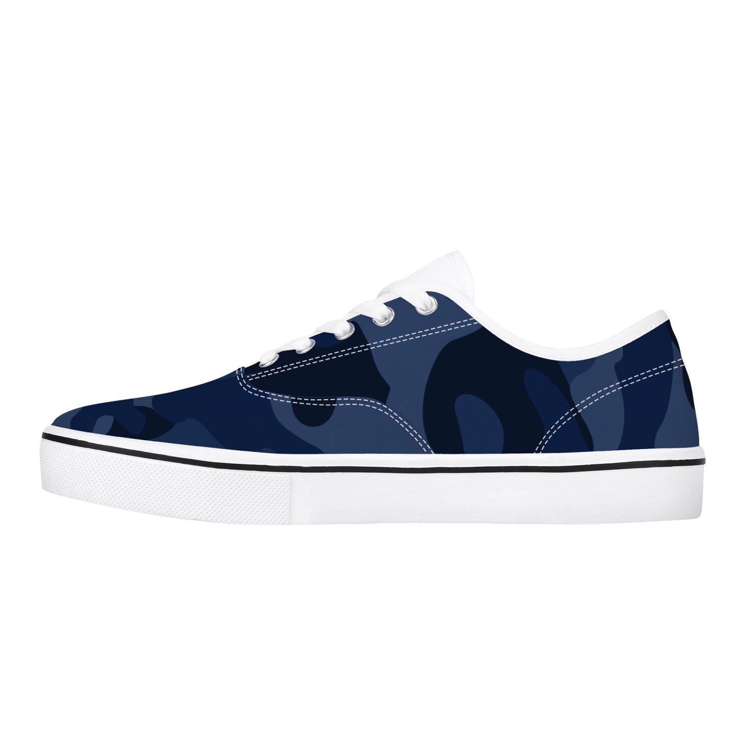 Camo Skate Shoes | Deep Blue Camouflage