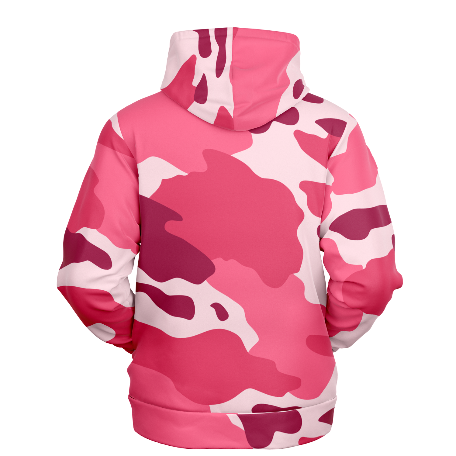 Camo Hoodie | Cherry, Piggy Pink and Rich Maroon Camouflage