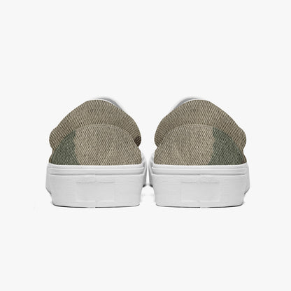 Camo Slip-On Shoes | Dirty Brown Camouflage