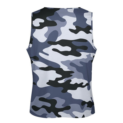 Camo Tank Top | Light Blue Camouflage