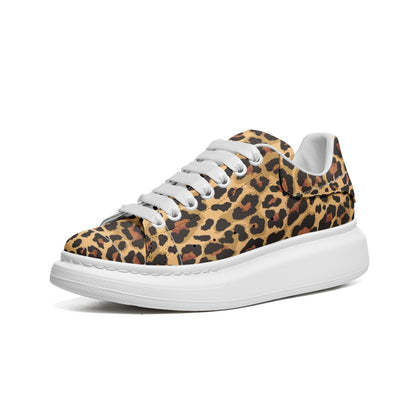 Leopard Sneakers | Oversized McQueens | Classic Brown