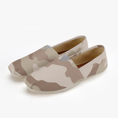 Camo Toms | Desert Brown Camouflage Canvas Shoes