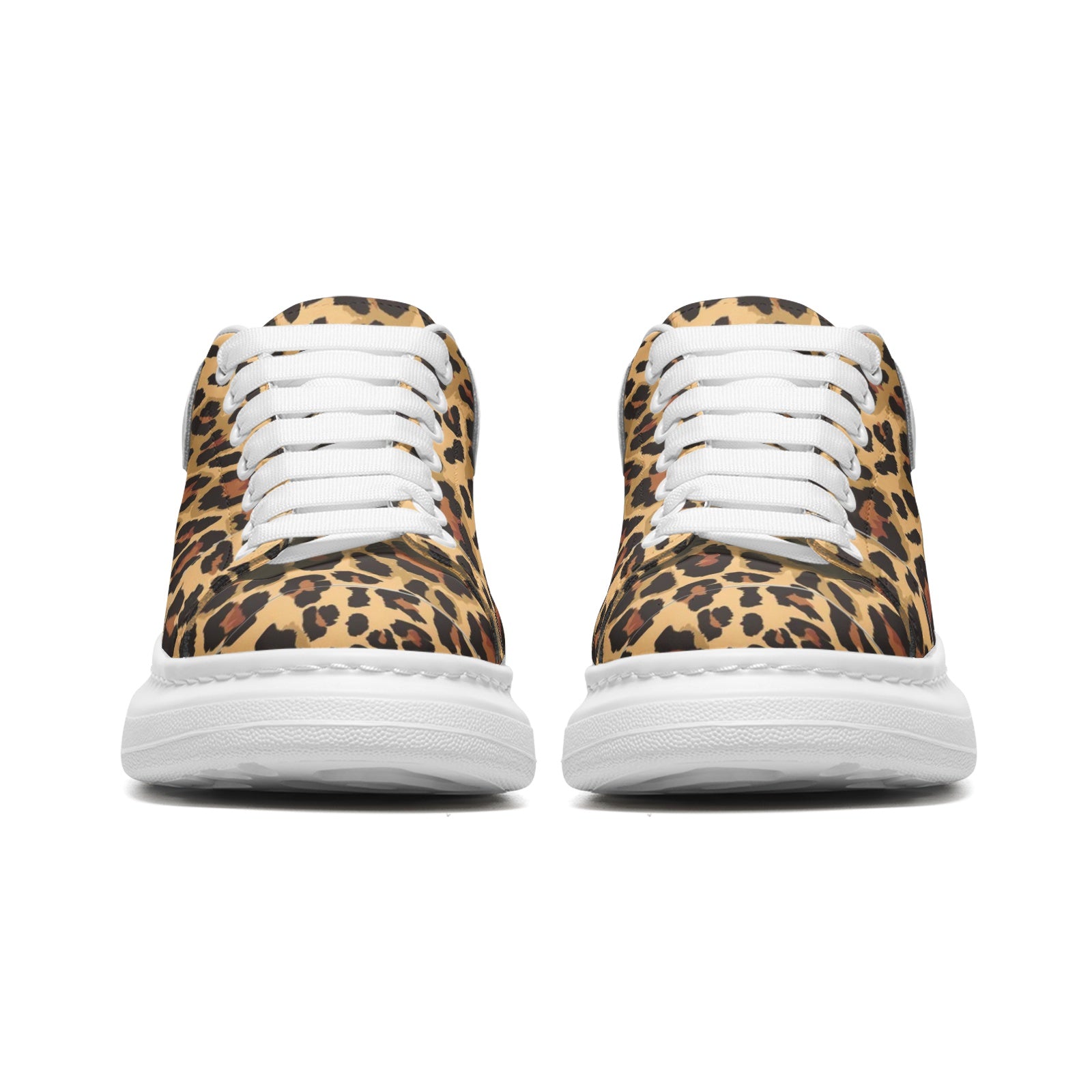 Leopard Sneakers | Oversized McQueens | Classic Brown