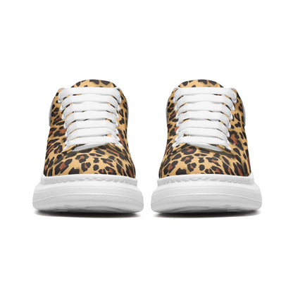 Leopard Sneakers | Oversized McQueens | Classic Brown