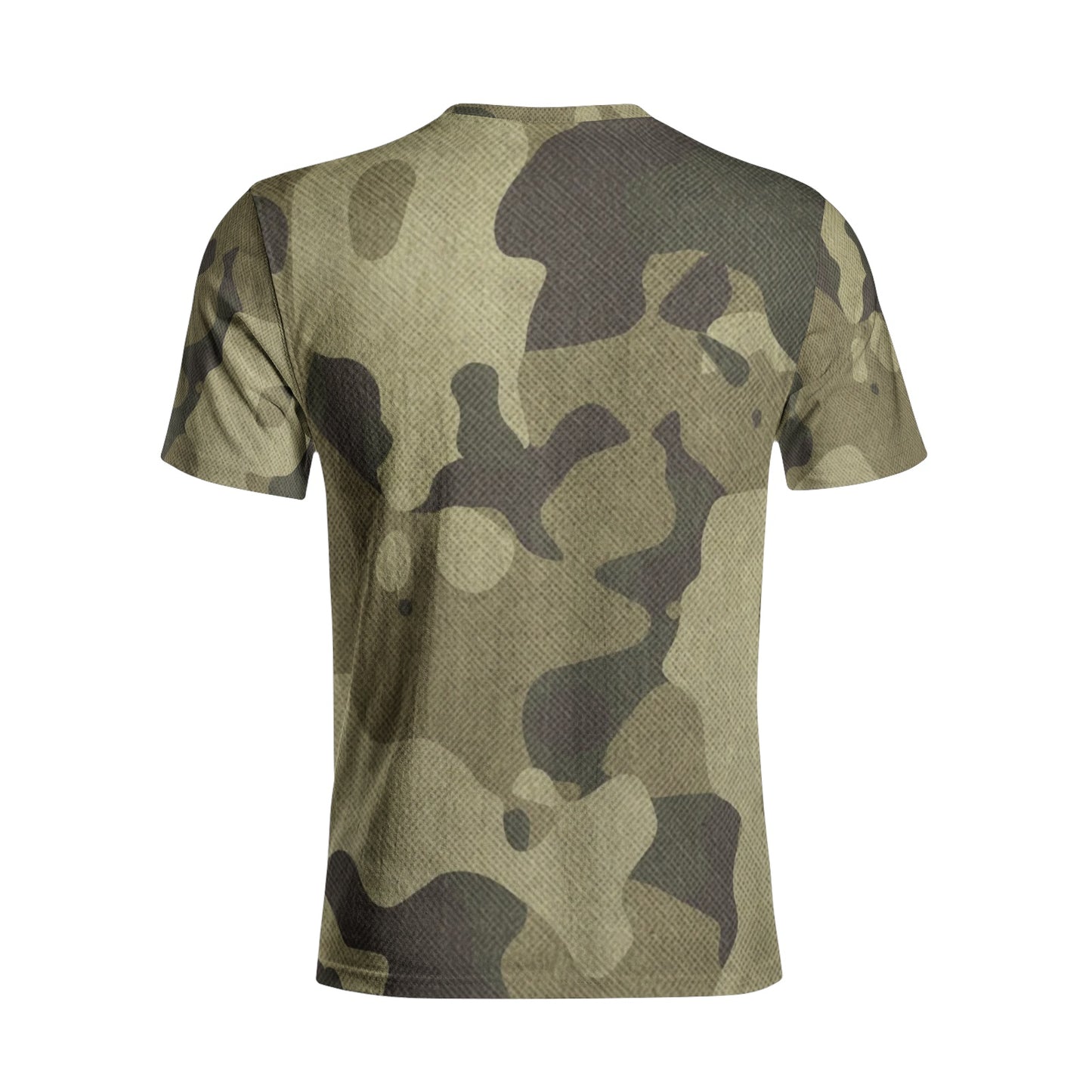 Camo T-shirt | Cotton | Unisex | Green Fabric Camouflage