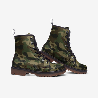 Camo Boots | Leather Camouflage in Military Brown