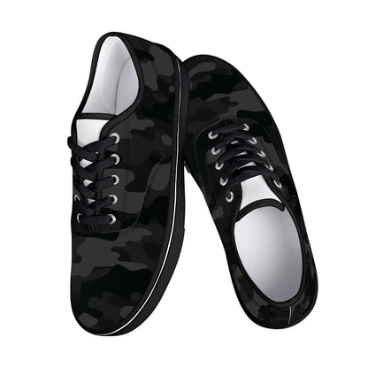 Camo Skate Shoes | Black Camouflage