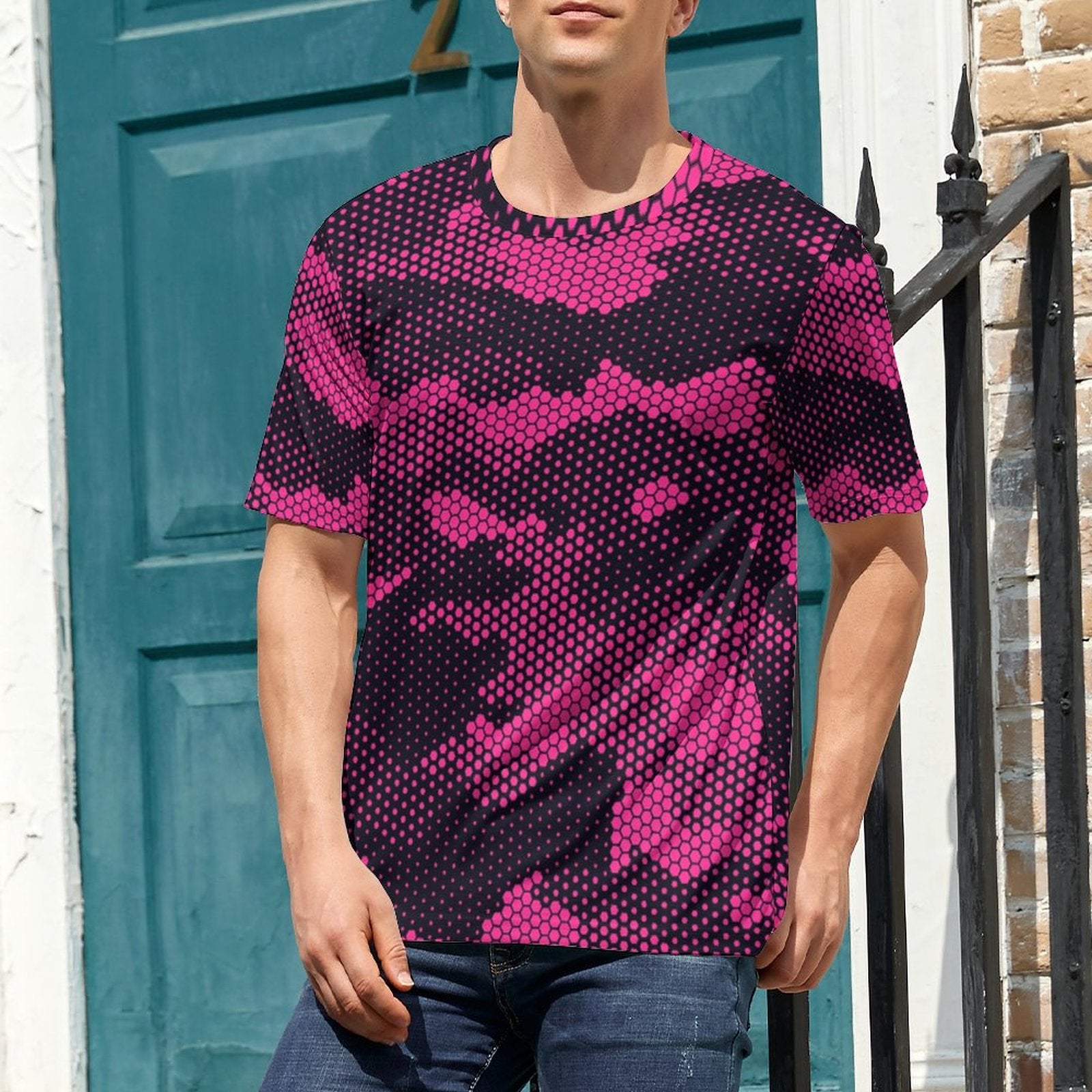 Camo Shirt | Pink Digital Camouflage T