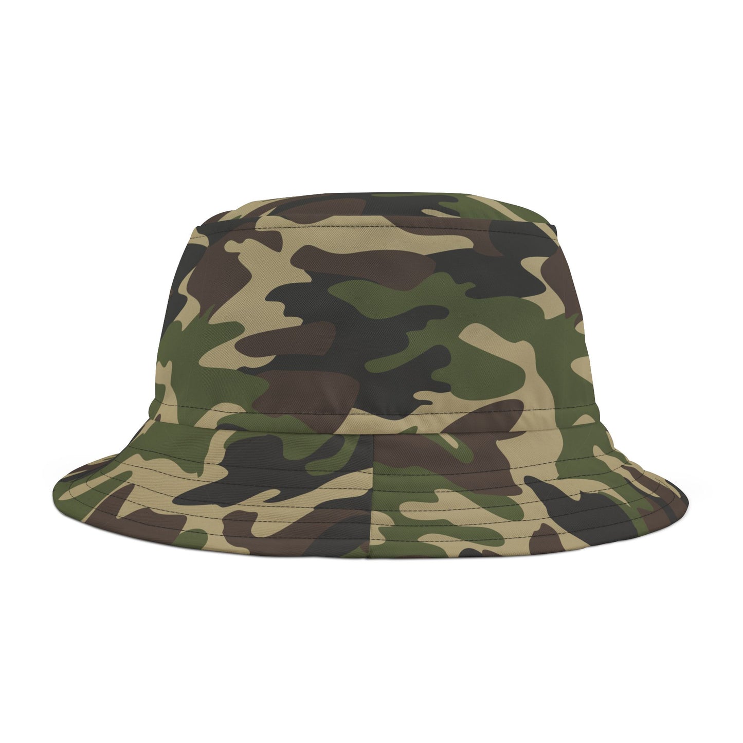 Camo Bucket Hat | Classic Green Camouflage