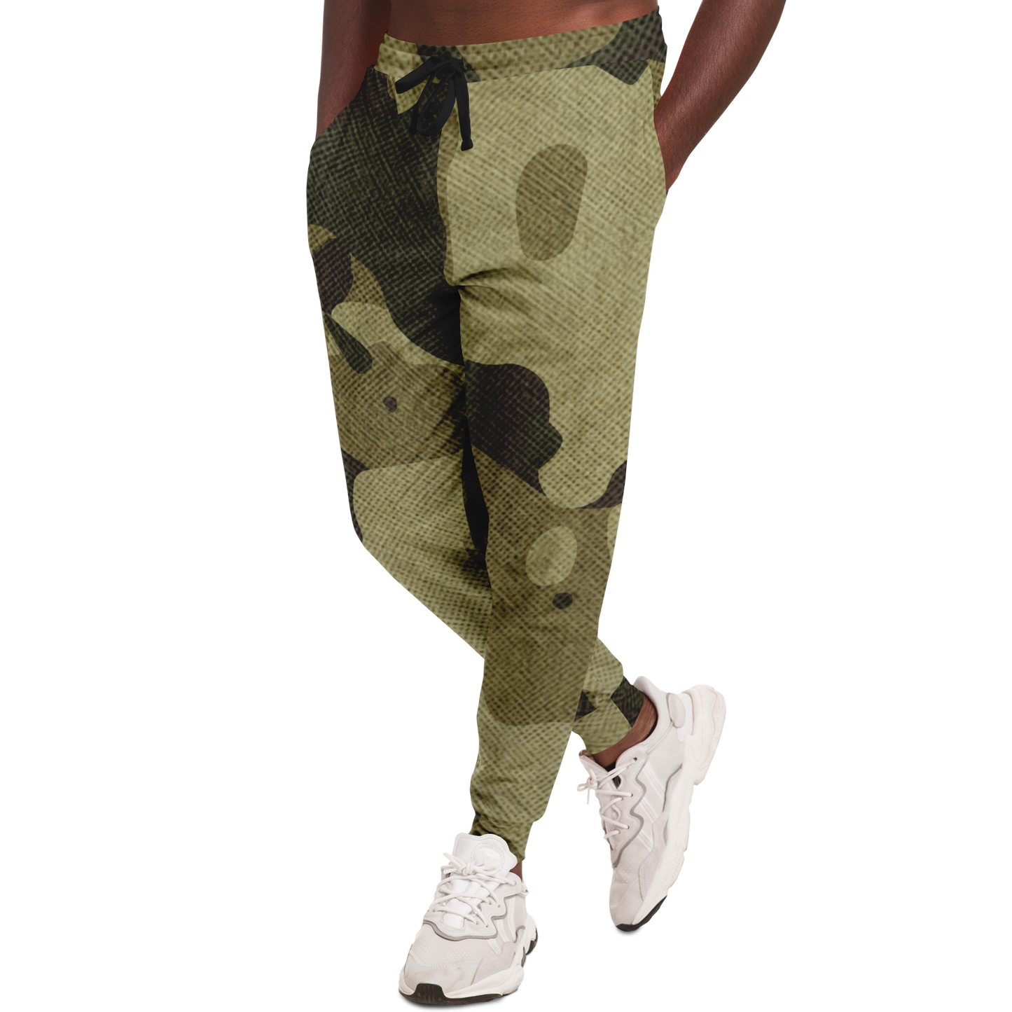 Camo Joggers | Unisex | Green Fabric Camouflage