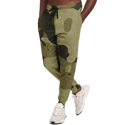 Camo Joggers | Unisex | Green Fabric Camouflage