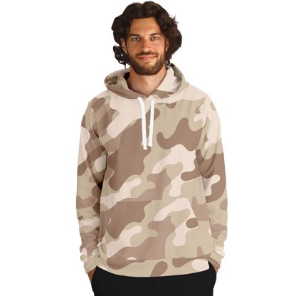 Camo Hoodie | Brown Desert Camouflage Pullover