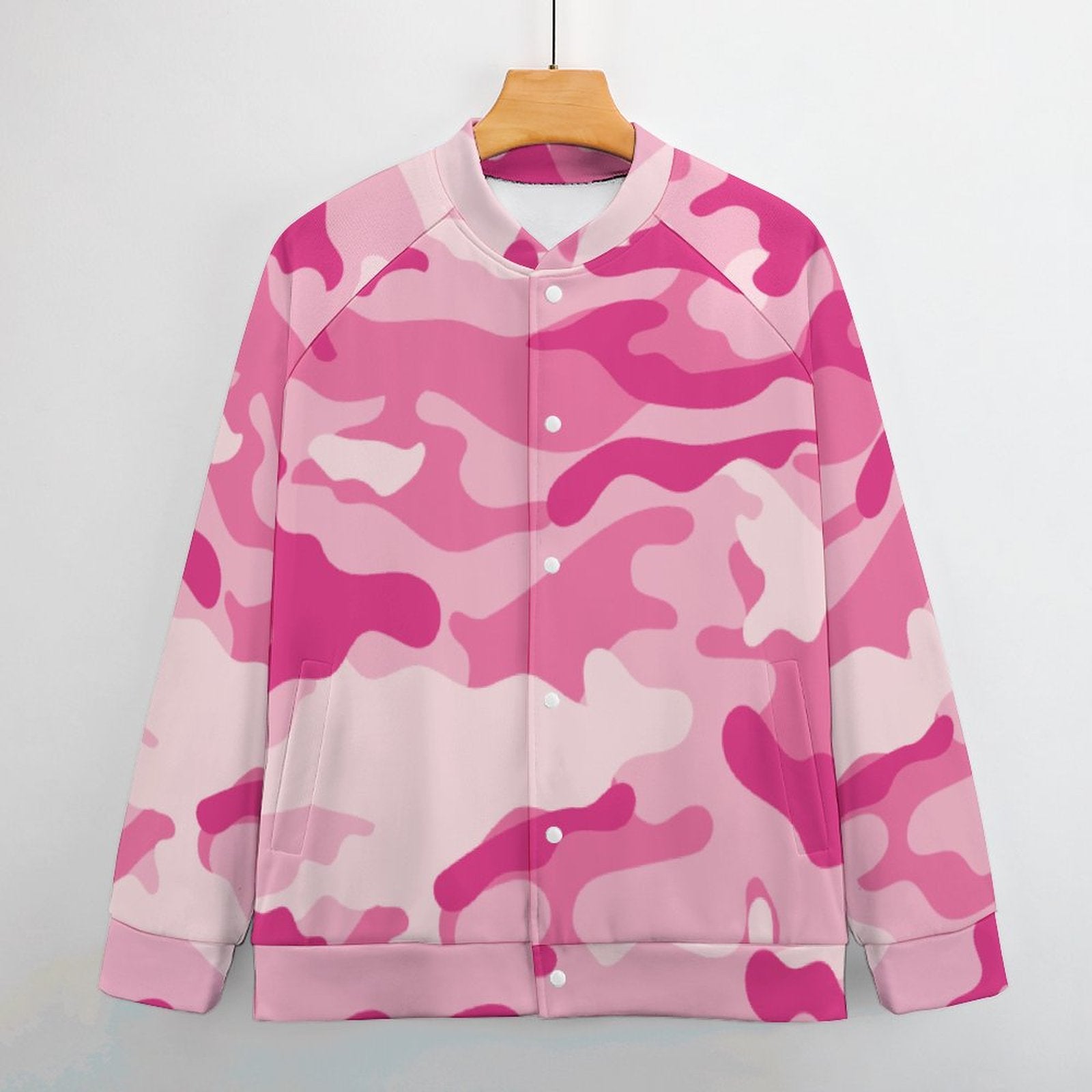 Men's Camo Jacket | Lavender Pink Camouflage